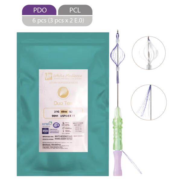 DUO TEN 21G 60 mm (L) PDO Und 6